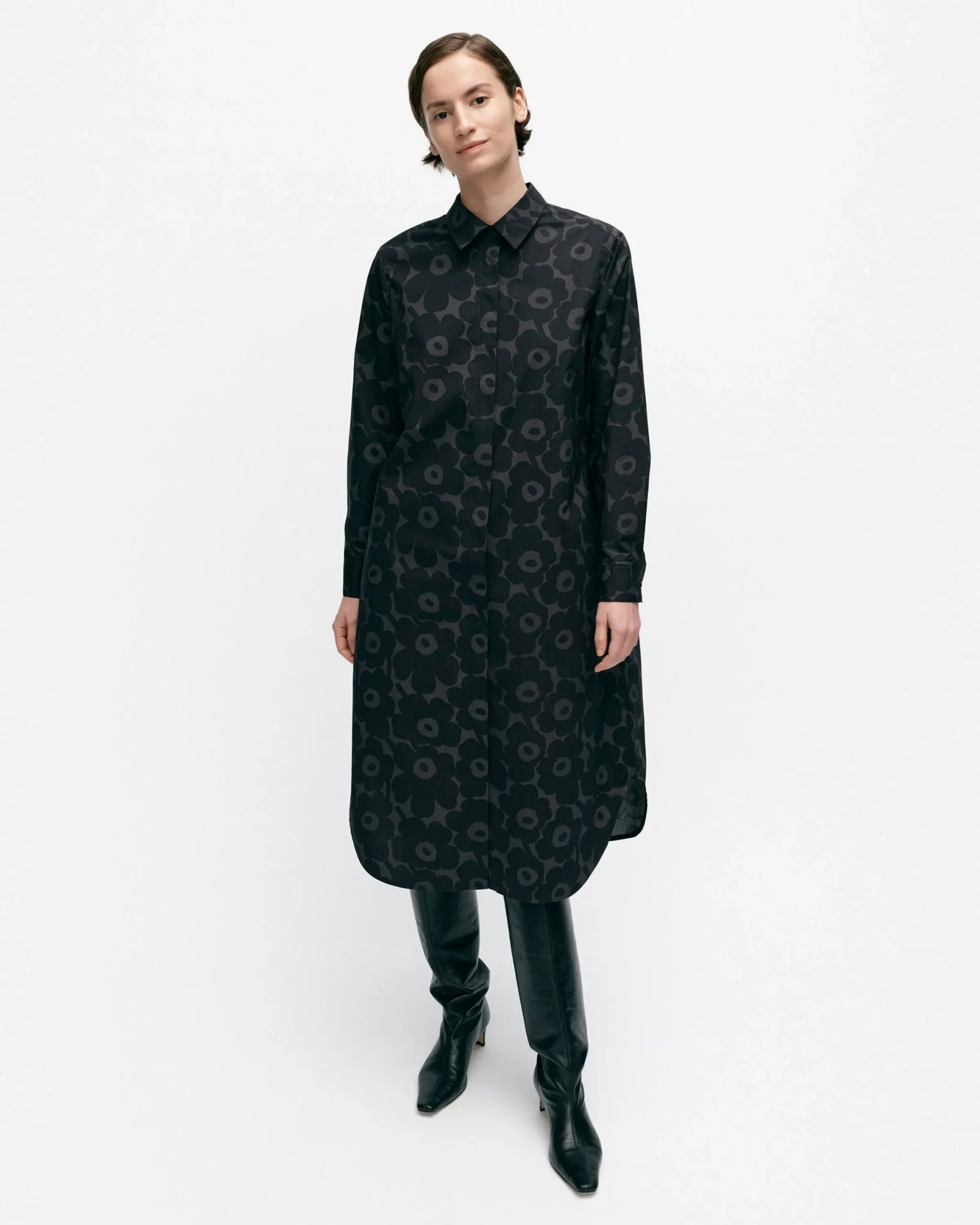 Vaatteet Marimekko Askare Mini Unikko Puuvillapopliinimekko