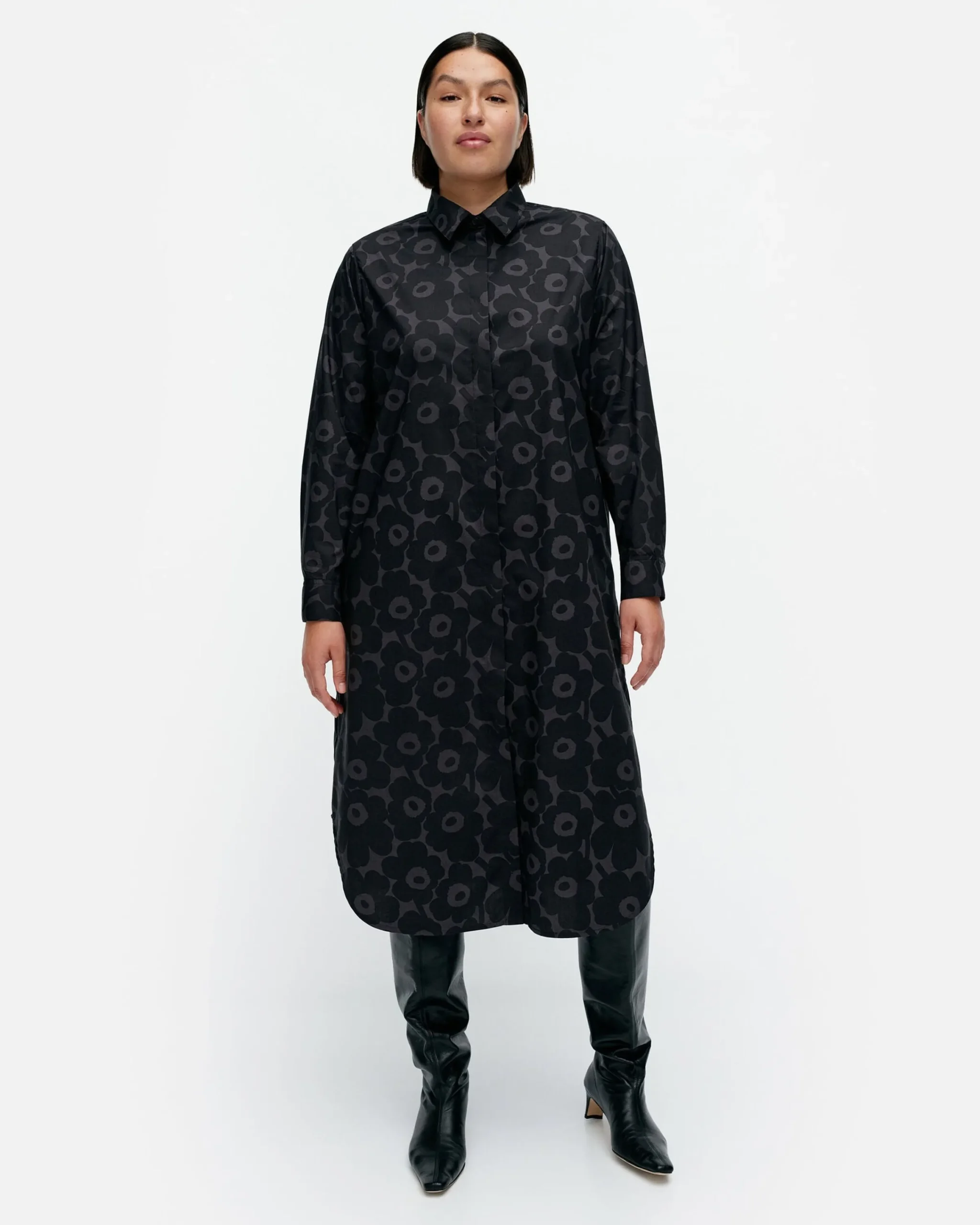 Vaatteet Marimekko Askare Mini Unikko Puuvillapopliinimekko