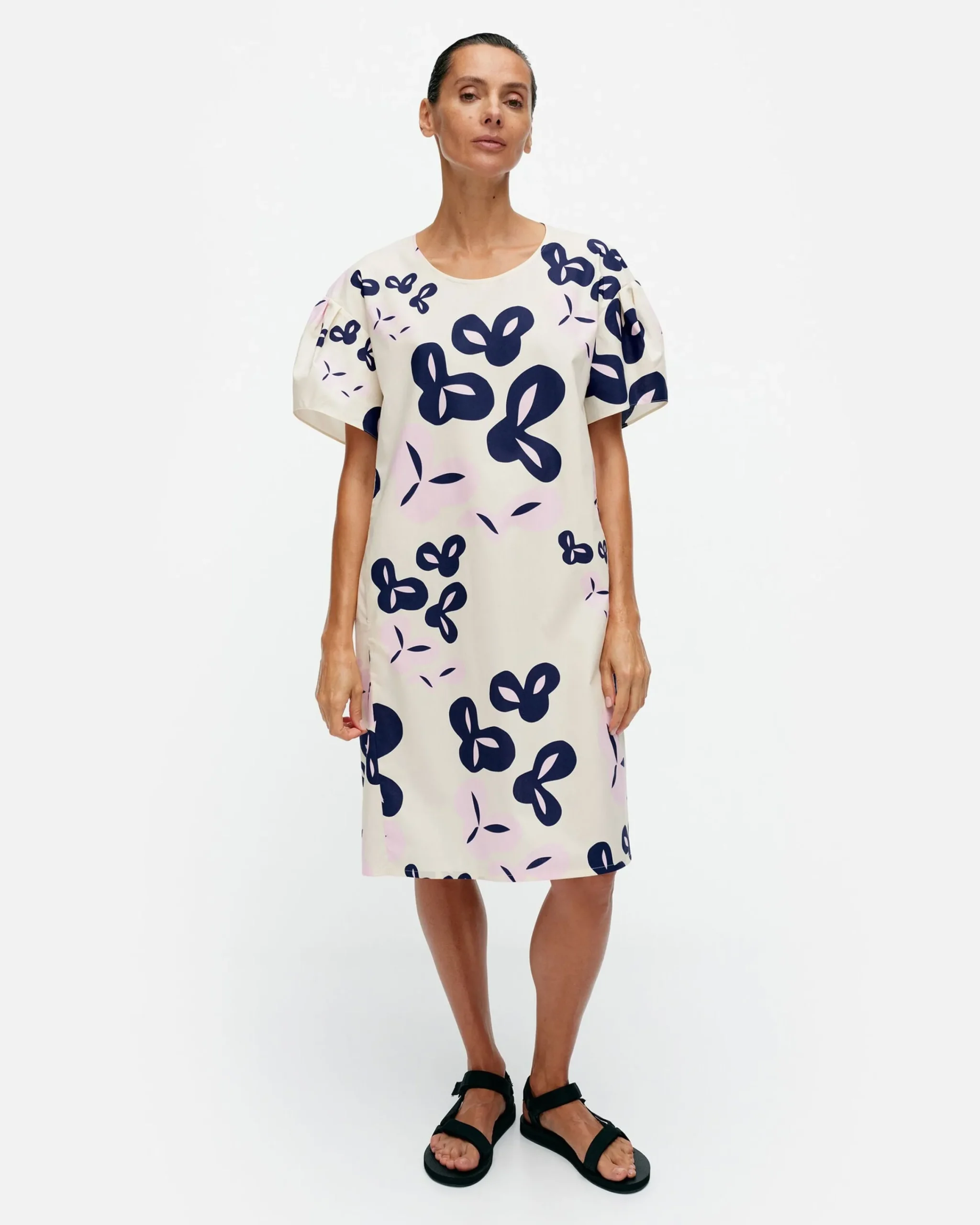 Vaatteet Marimekko Avomeri Poiminto Puuvillapopliinimekko