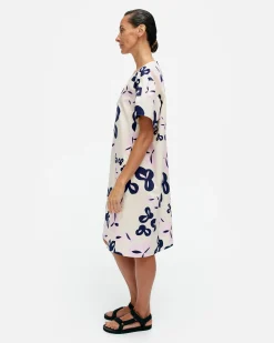 Vaatteet Marimekko Avomeri Poiminto Puuvillapopliinimekko