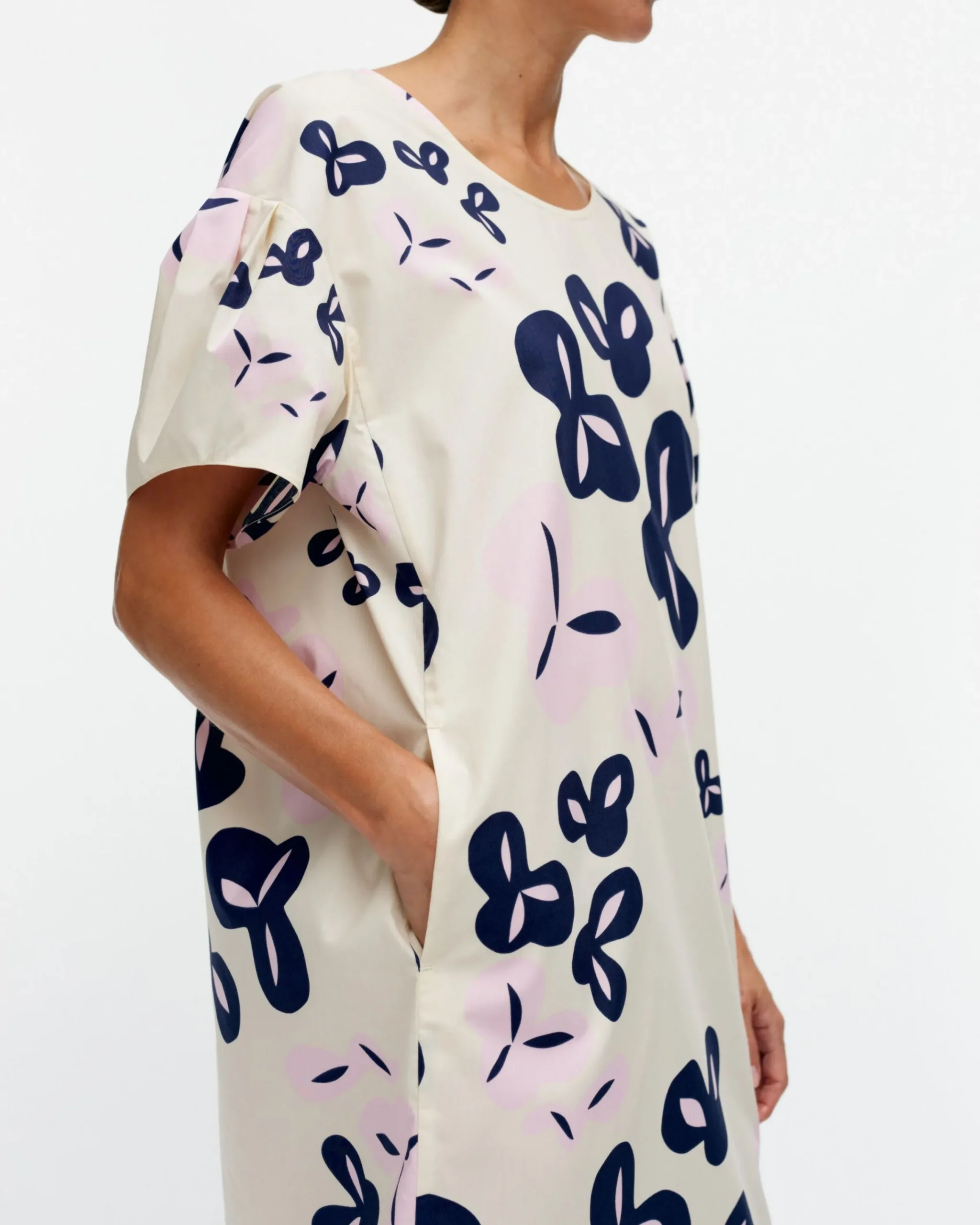 Vaatteet Marimekko Avomeri Poiminto Puuvillapopliinimekko