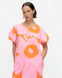 Vaatteet Marimekko Avomeri Unikko Puuvillapopliinimekko