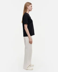 Vaatteet Marimekko Erna Relaxed Unikko Placement T-Paita