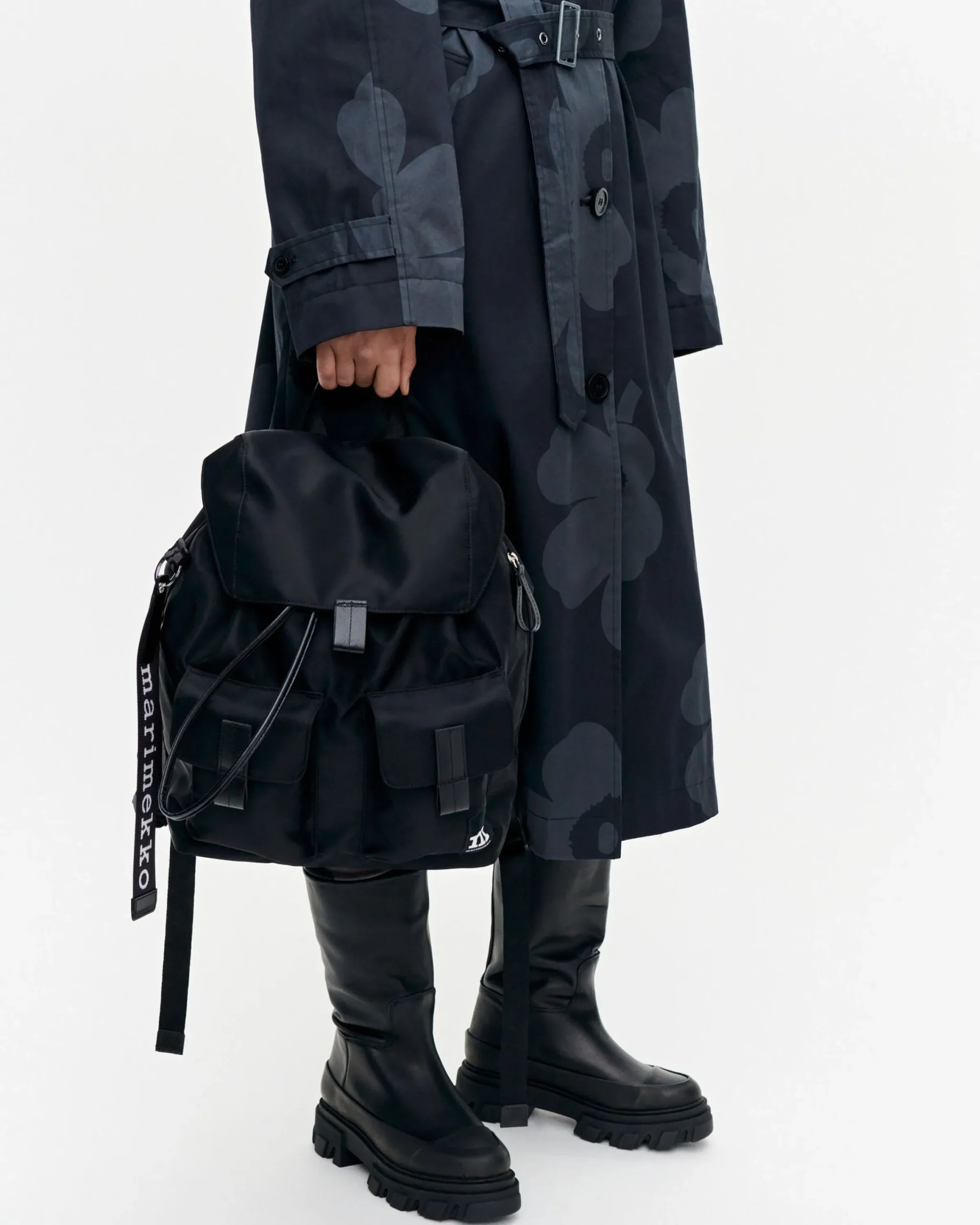 Laukut Marimekko Everything Backpack L Solid Reppu