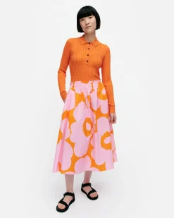 Vaatteet Marimekko Garrel Unikko Puuvillapopliinihame
