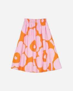 Vaatteet Marimekko Garrel Unikko Puuvillapopliinihame