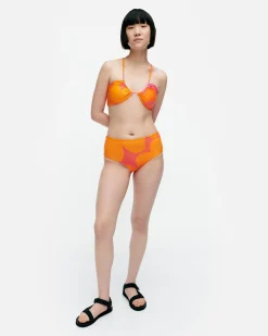 Vaatteet Marimekko Hiekka Unikko Bikinin Ylu00E4Osa
