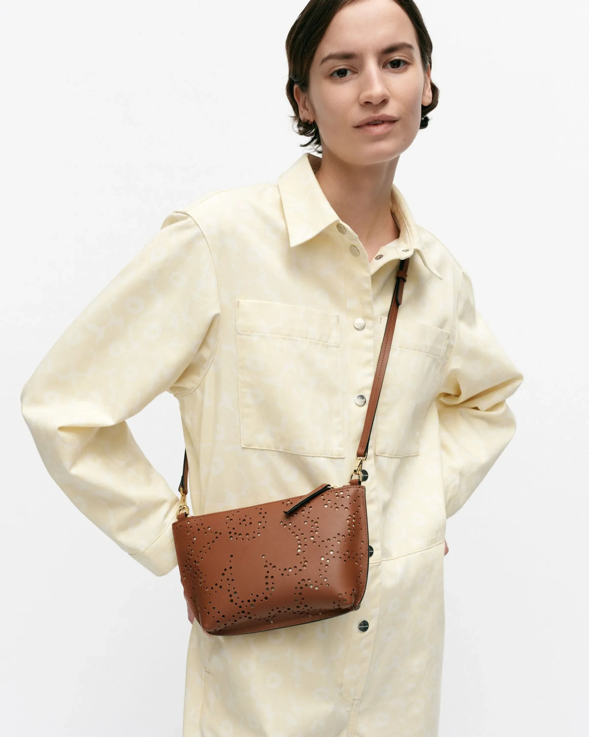 Laukut Marimekko Imprint Crossbody Unikko Olkalaukku