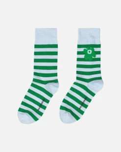 Asusteet Marimekko Kasvaa Tasaraita Unikko One Sukat