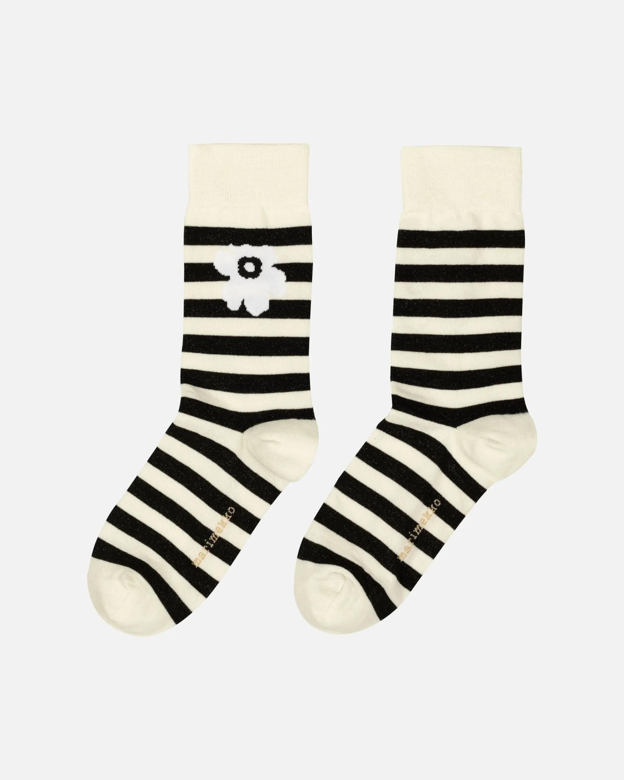 Asusteet Marimekko Kasvaa Tasaraita Unikko One Sukat