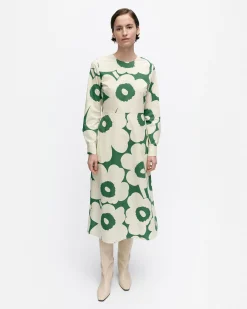 Vaatteet Marimekko Katse Unikko Puuvillapopliinimekko