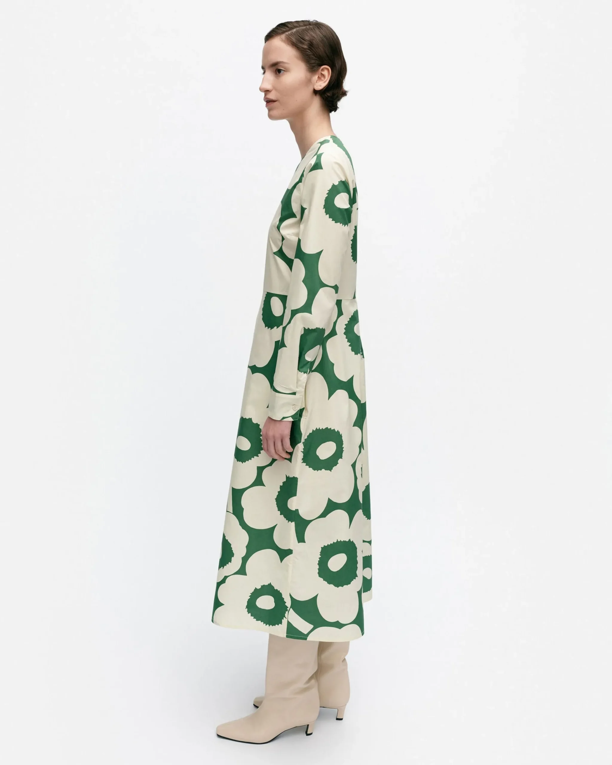 Vaatteet Marimekko Katse Unikko Puuvillapopliinimekko