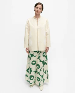 Vaatteet Marimekko Kerran Heijastus Unikko Puuvillapellavapaita