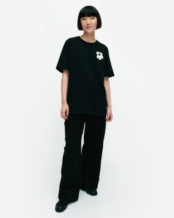 Vaatteet Marimekko Kioski Embla Unikko Placement T-Paita