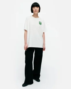 Vaatteet Marimekko Kioski Embla Unikko Placement T-Paita