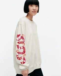 Vaatteet Marimekko Kioski Loisto Jalo Placement Collegepaita