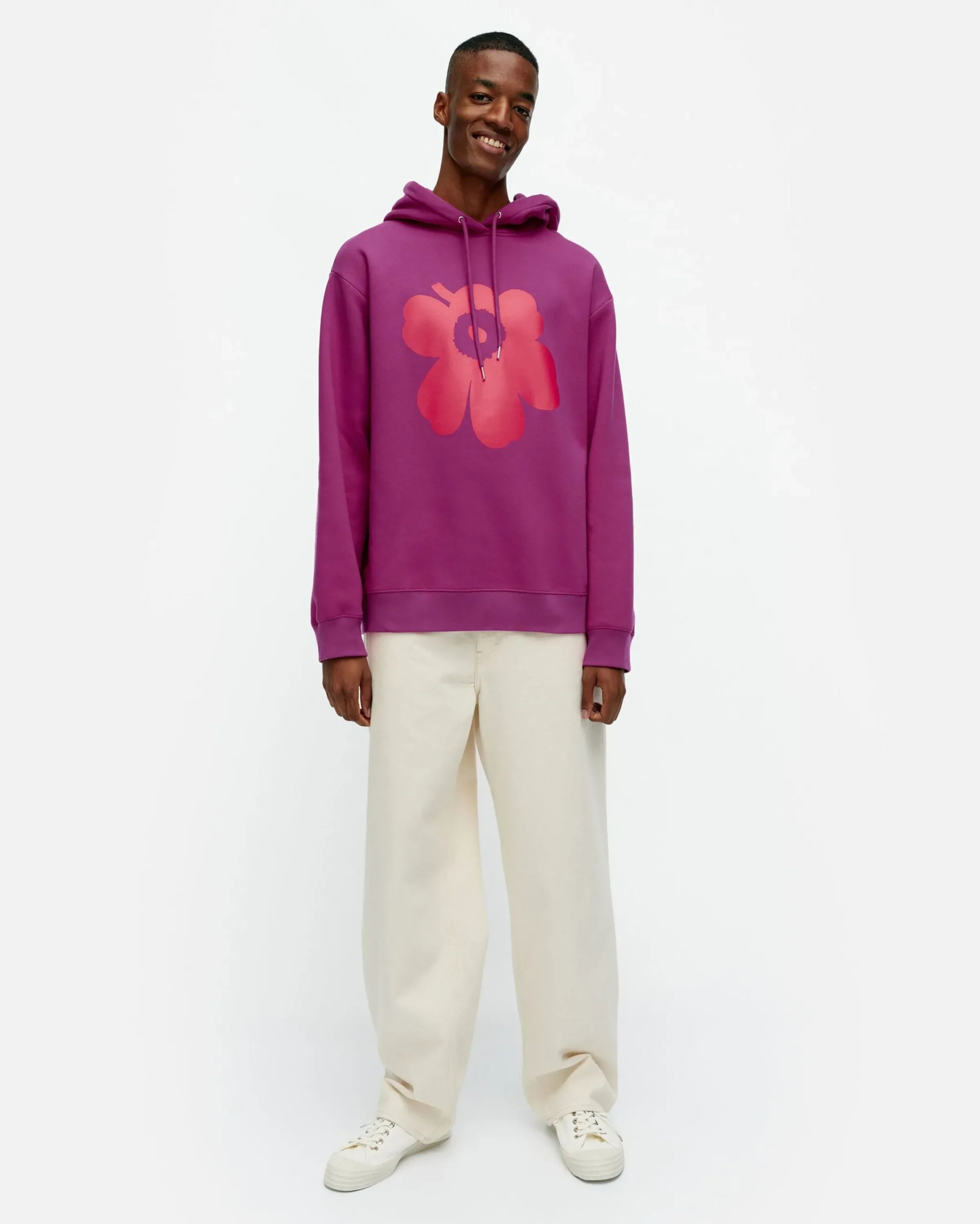 Vaatteet Marimekko Kioski Runoja Unikko Placement Huppari
