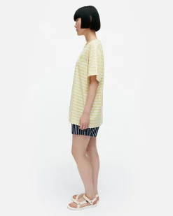 Vaatteet Marimekko Kioski Tasaraita Men Shortsleeve T-Paita