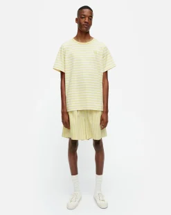 Vaatteet Marimekko Kioski Tasaraita Men Shortsleeve T-Paita