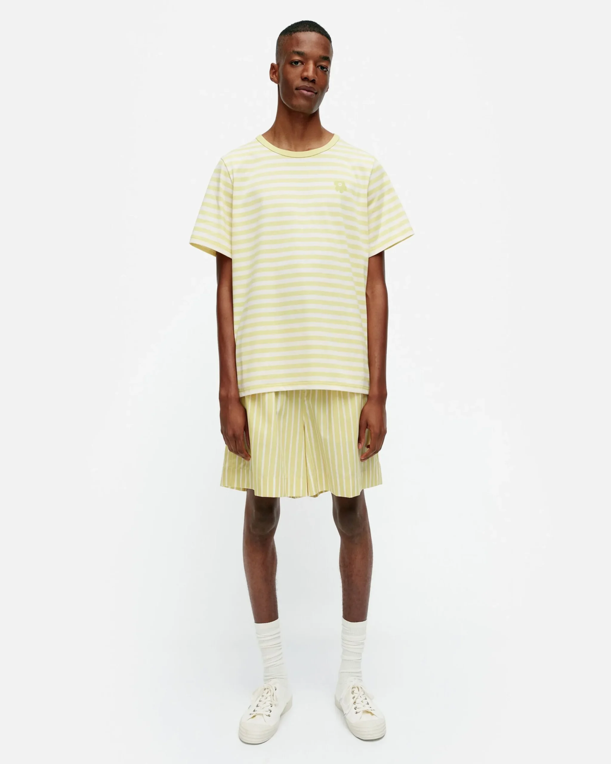 Vaatteet Marimekko Kioski Tasaraita Men Shortsleeve T-Paita