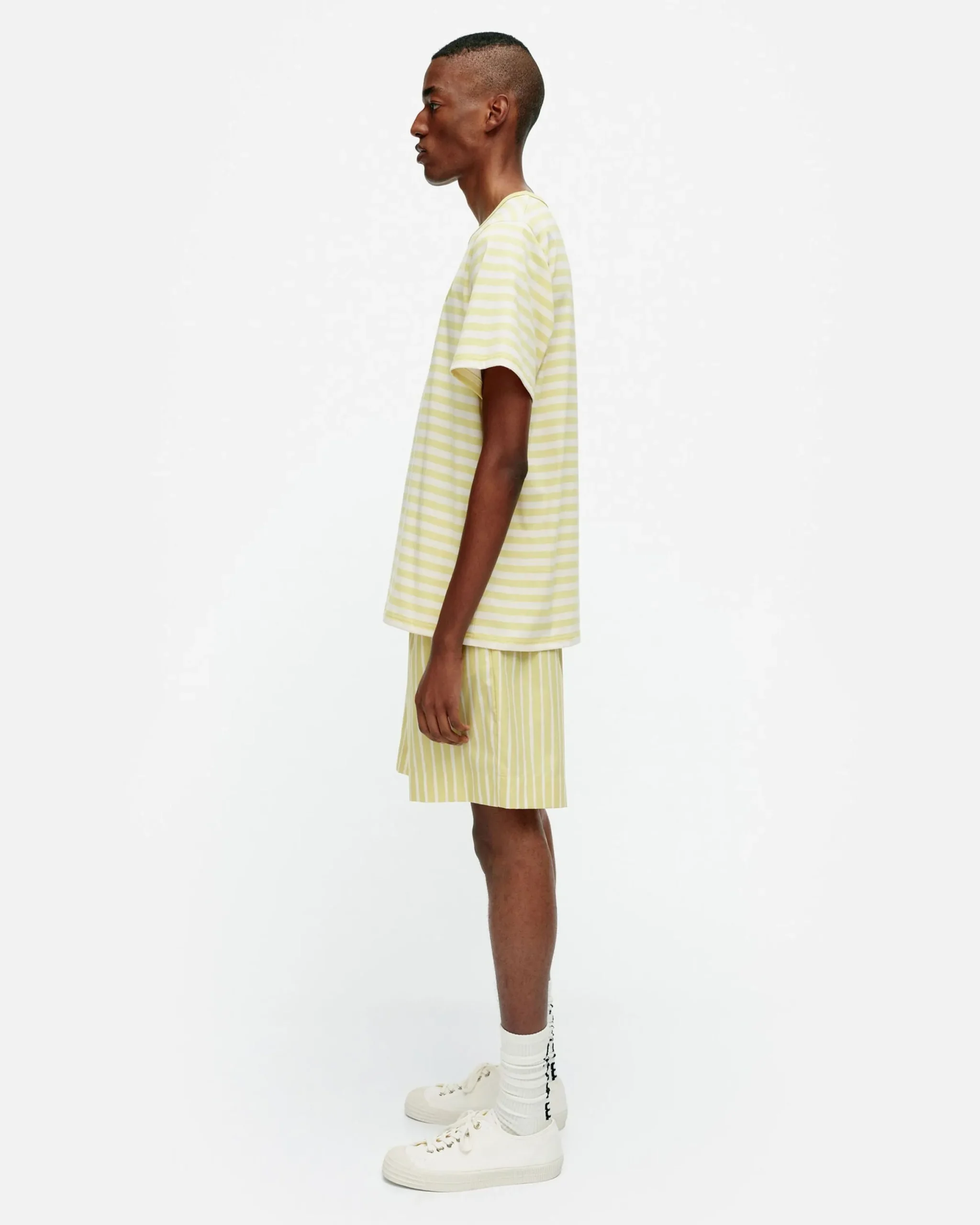 Vaatteet Marimekko Kioski Tasaraita Men Shortsleeve T-Paita