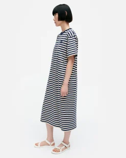 Vaatteet Marimekko Kioski Tasaraita Oversized Trikoomekko