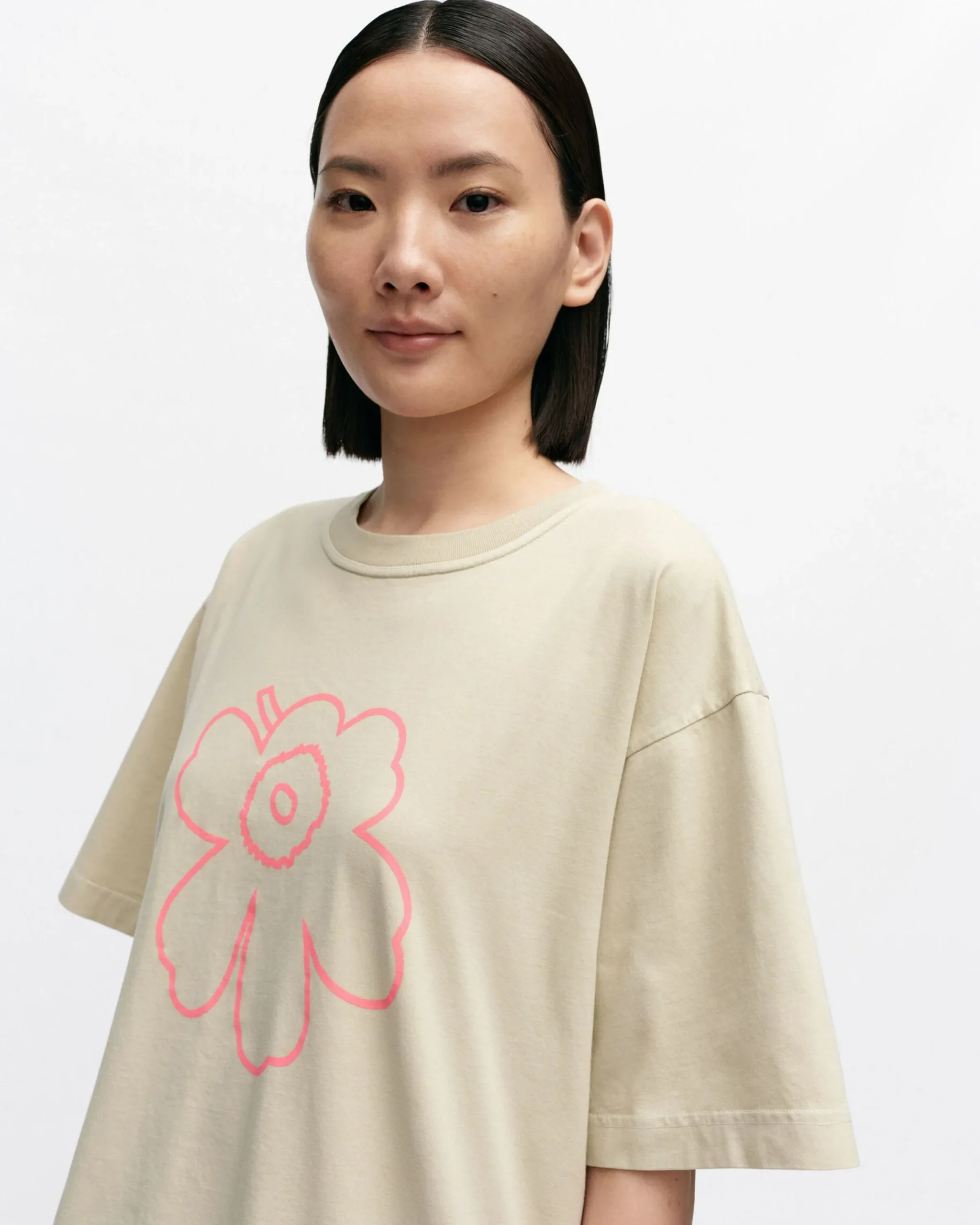 Vaatteet Marimekko Kioski Veig Piirto Unikko Placement T-Paita