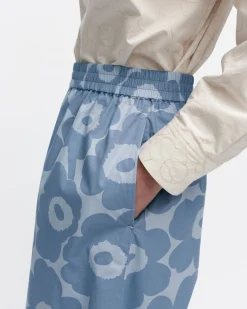 Vaatteet Marimekko Kohti Unikko Puuvillapopliinihousut
