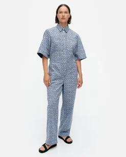 Vaatteet Marimekko Kukkein Unikko Puuvillahaalari