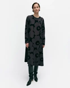 Vaatteet Marimekko Lehtokielo Unikko Trikoomekko
