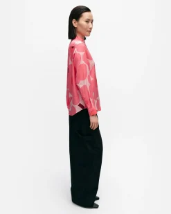 Vaatteet Marimekko Maija Unikko Silkkipaita