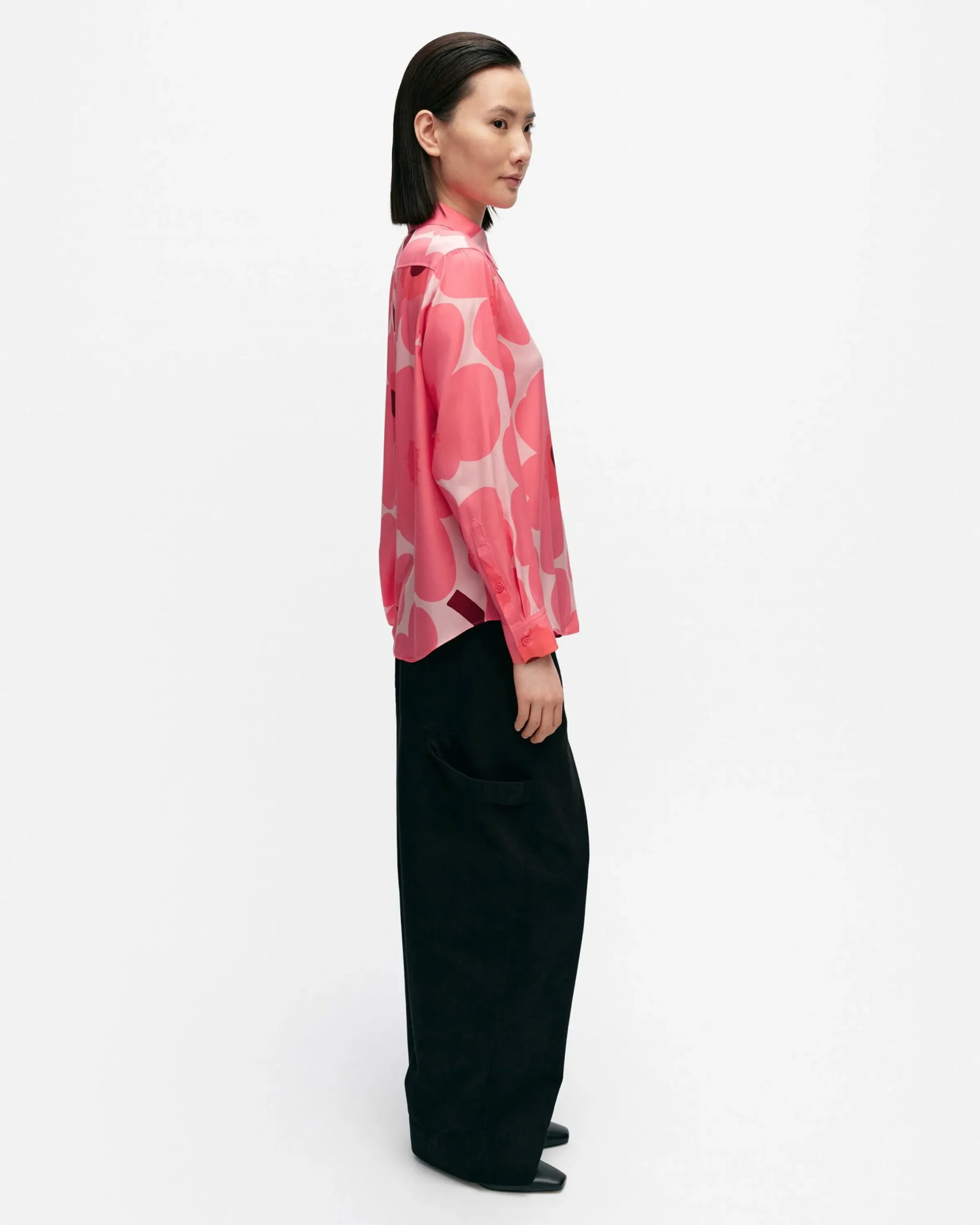 Vaatteet Marimekko Maija Unikko Silkkipaita