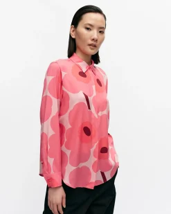 Vaatteet Marimekko Maija Unikko Silkkipaita