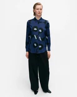 Vaatteet Marimekko Maija Unikko Silkkipaita