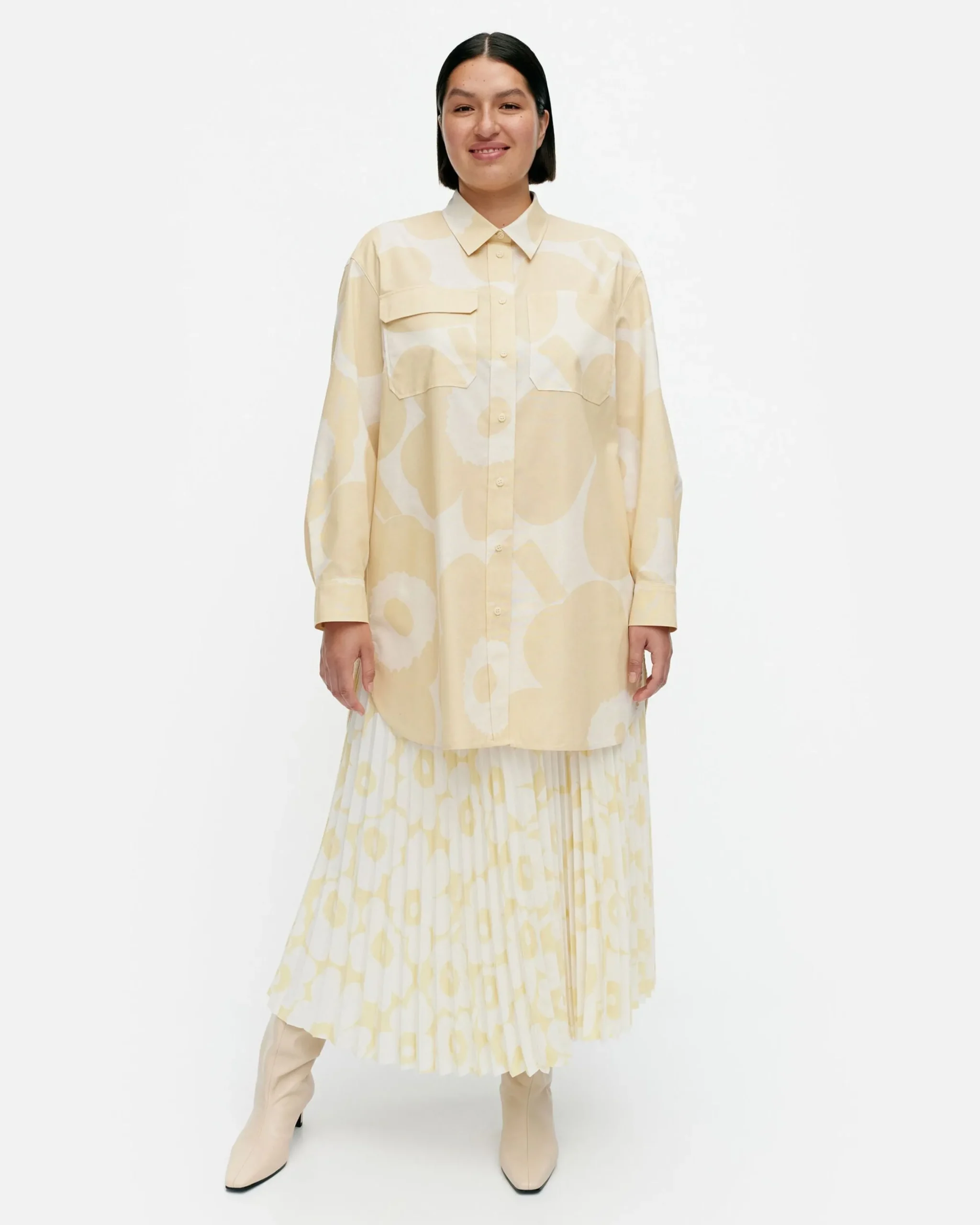 Vaatteet Marimekko Mystiikka Unikko Puuvillapaita