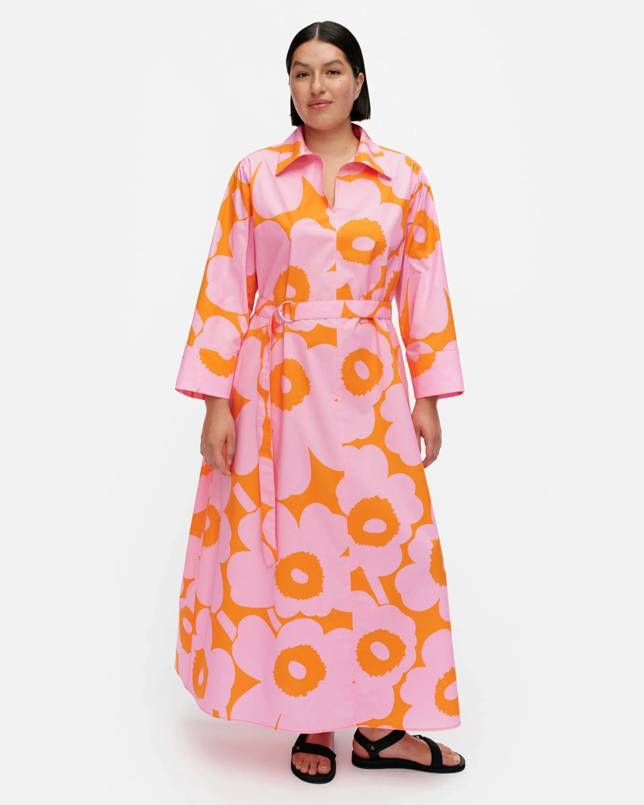 Vaatteet Marimekko Perenna Unikko Puuvillapopliinimekko