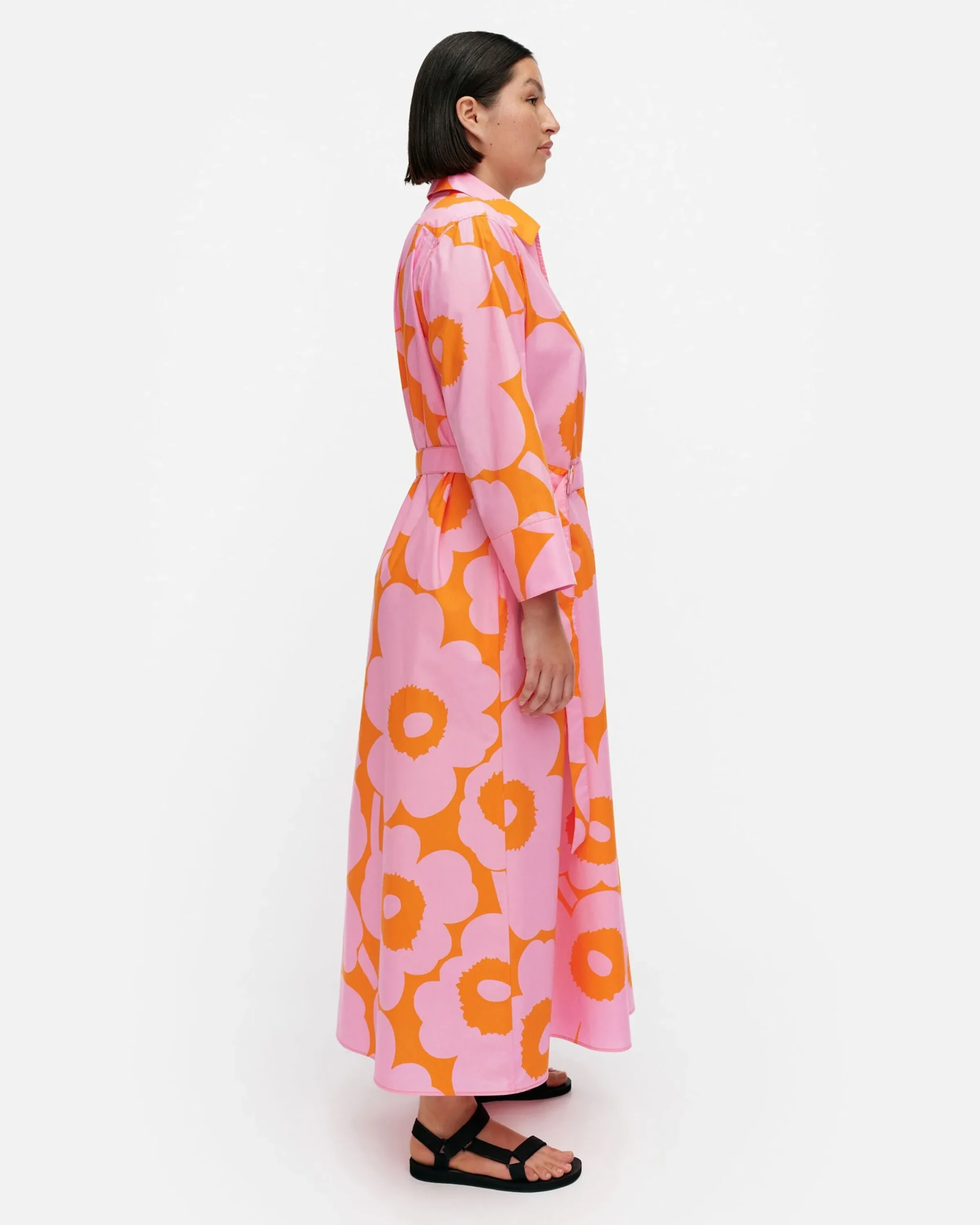Vaatteet Marimekko Perenna Unikko Puuvillapopliinimekko
