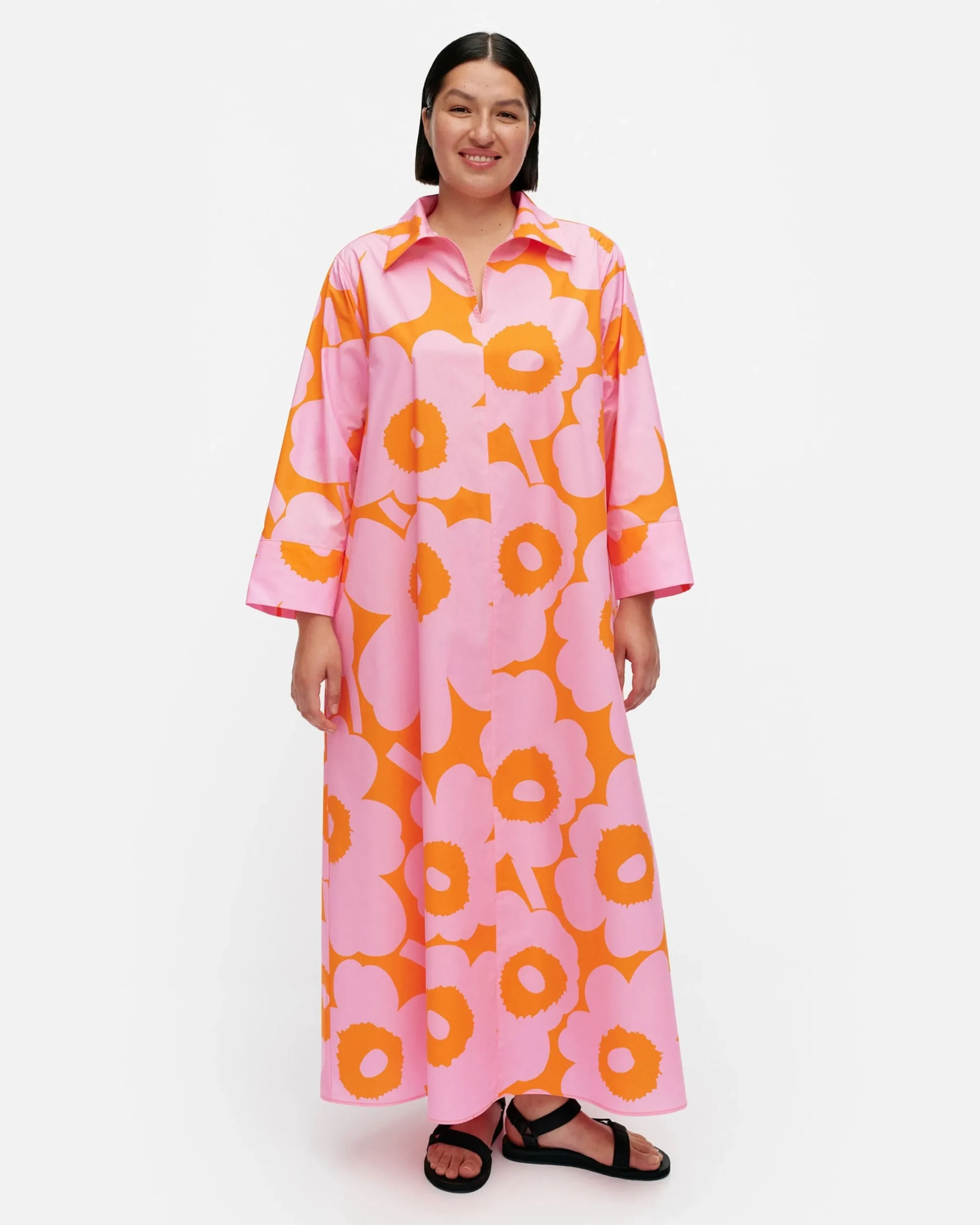 Vaatteet Marimekko Perenna Unikko Puuvillapopliinimekko