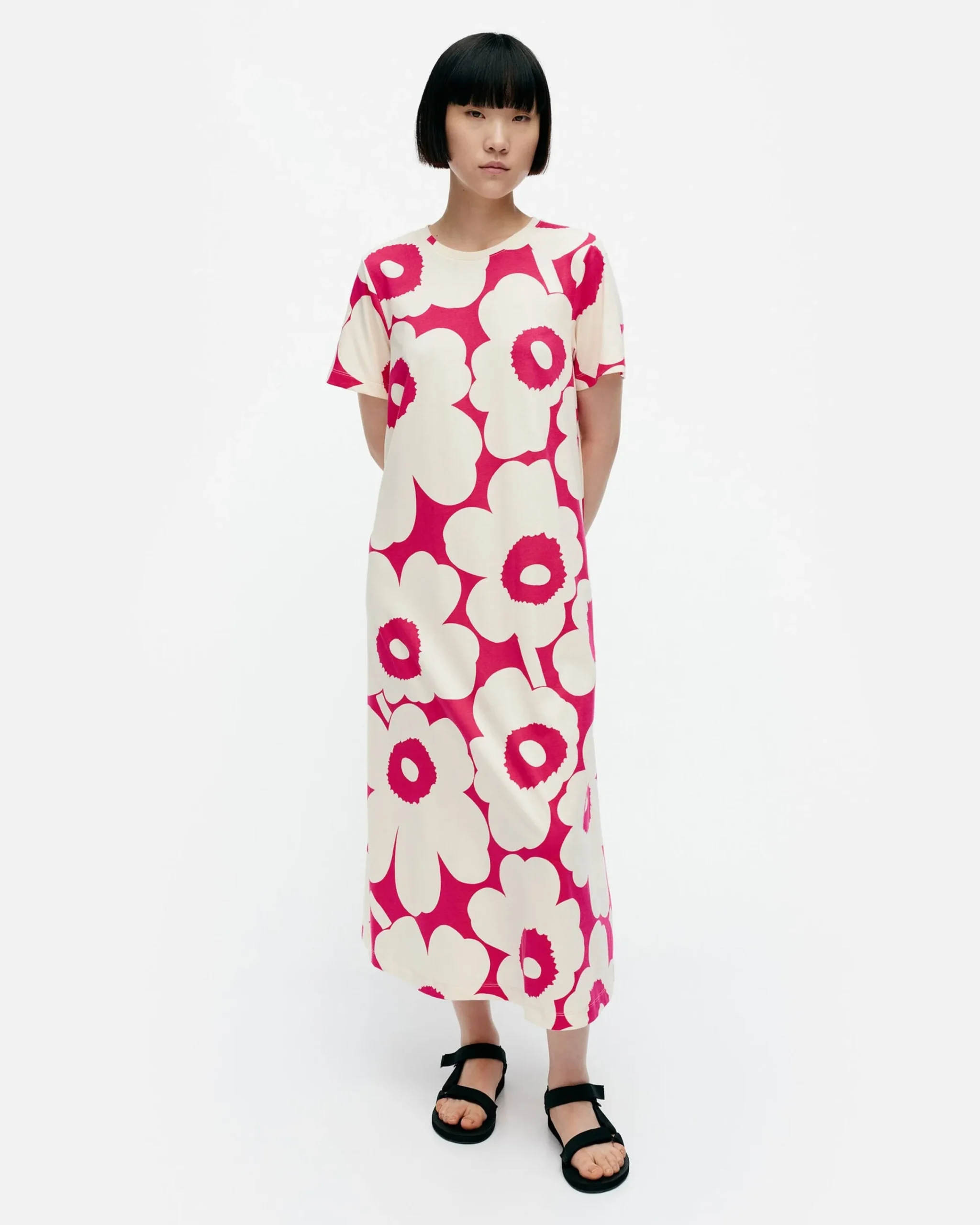 Vaatteet Marimekko Pisteinen Unikko Trikoomekko