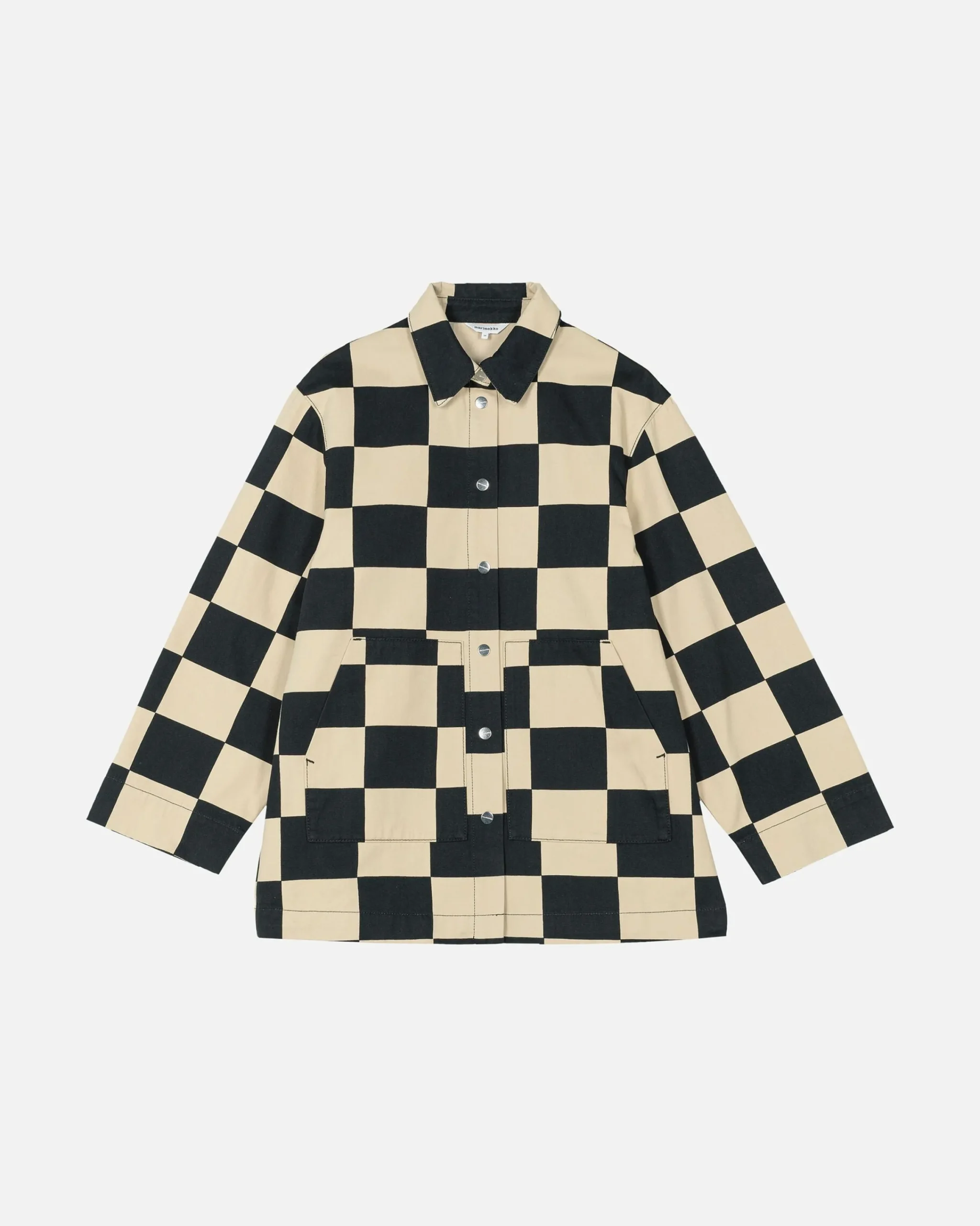 Vaatteet Marimekko Potenssi Kukko Ja Kana Puuvillapaitatakki