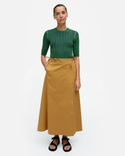 Vaatteet Marimekko Raate Solid Puuvillakietaisuhame