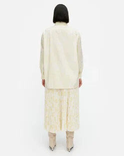 Vaatteet Marimekko Ruoste Unikko Puuvillapopliinipaita
