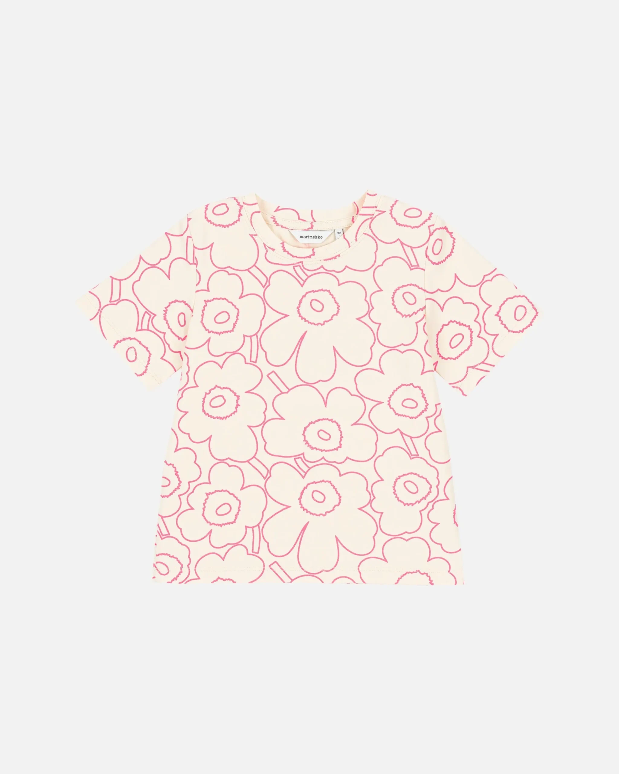 Vaatteet Marimekko Soida Mini Piirto Unikko I T-Paita