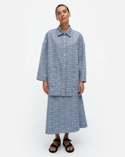 Vaatteet Marimekko Sumu Unikko Puuvillapaitatakki