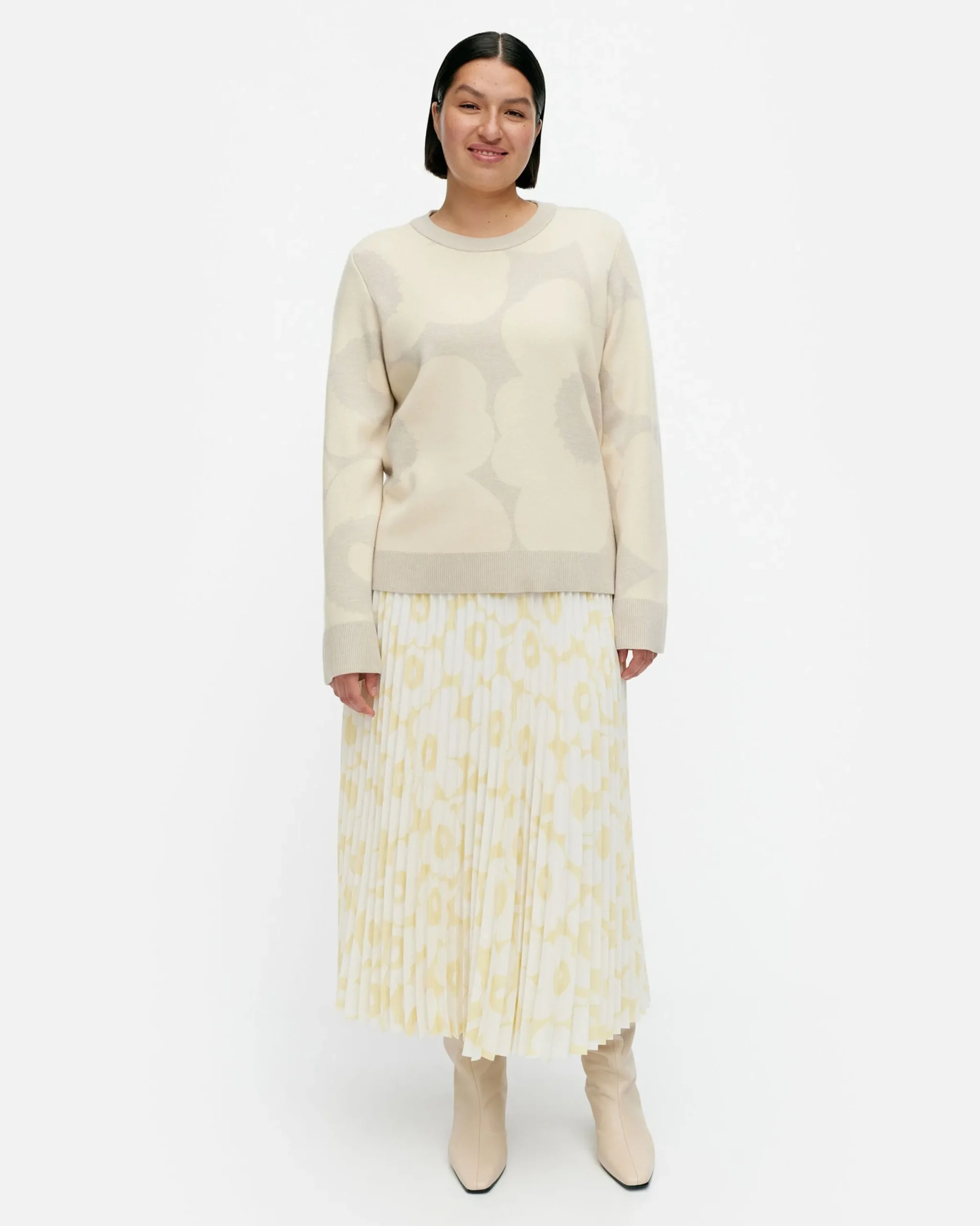 Vaatteet Marimekko Tahti Ii Unikko Villaneulepusero