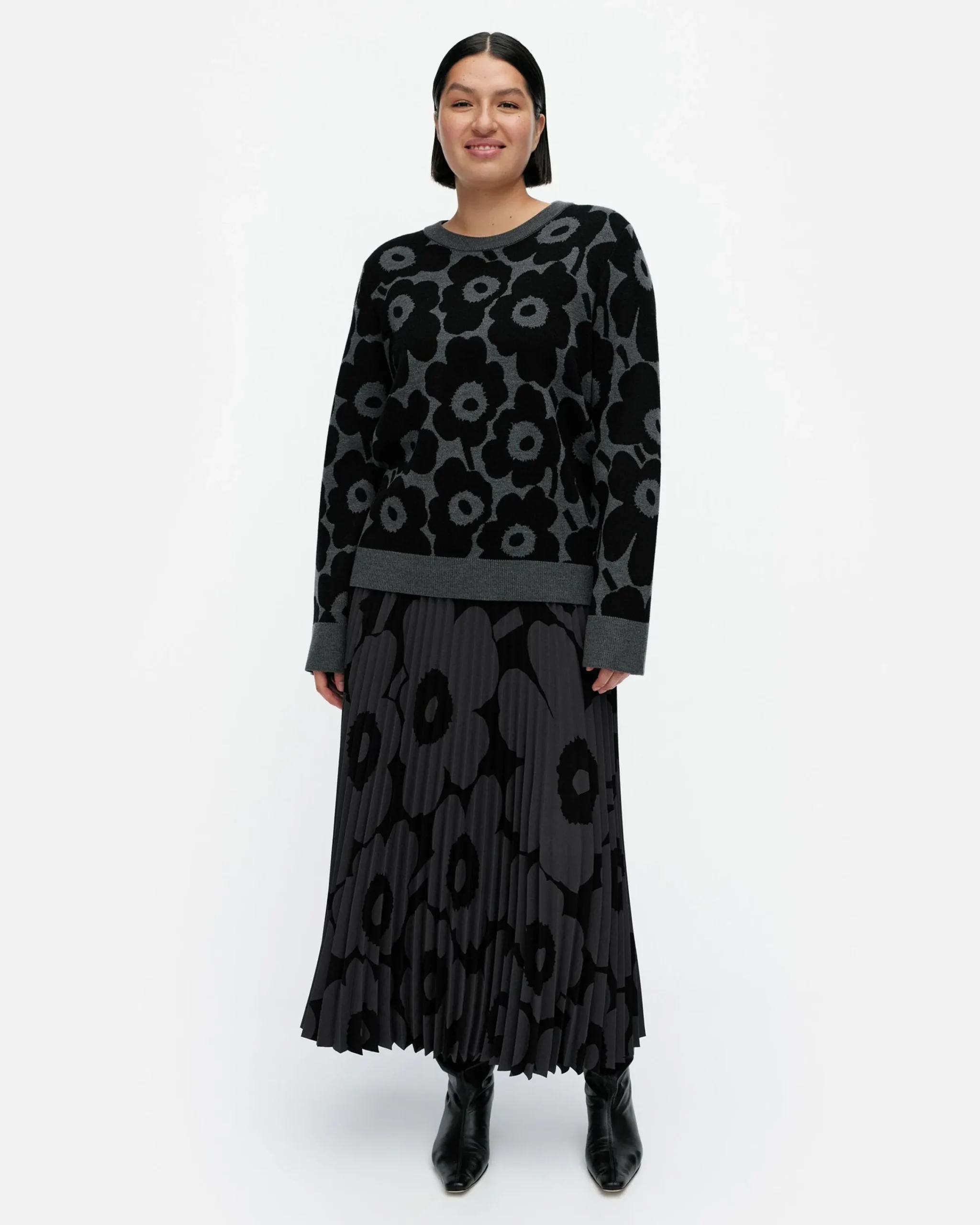 Vaatteet Marimekko Tahti Unikko Villaneulepusero