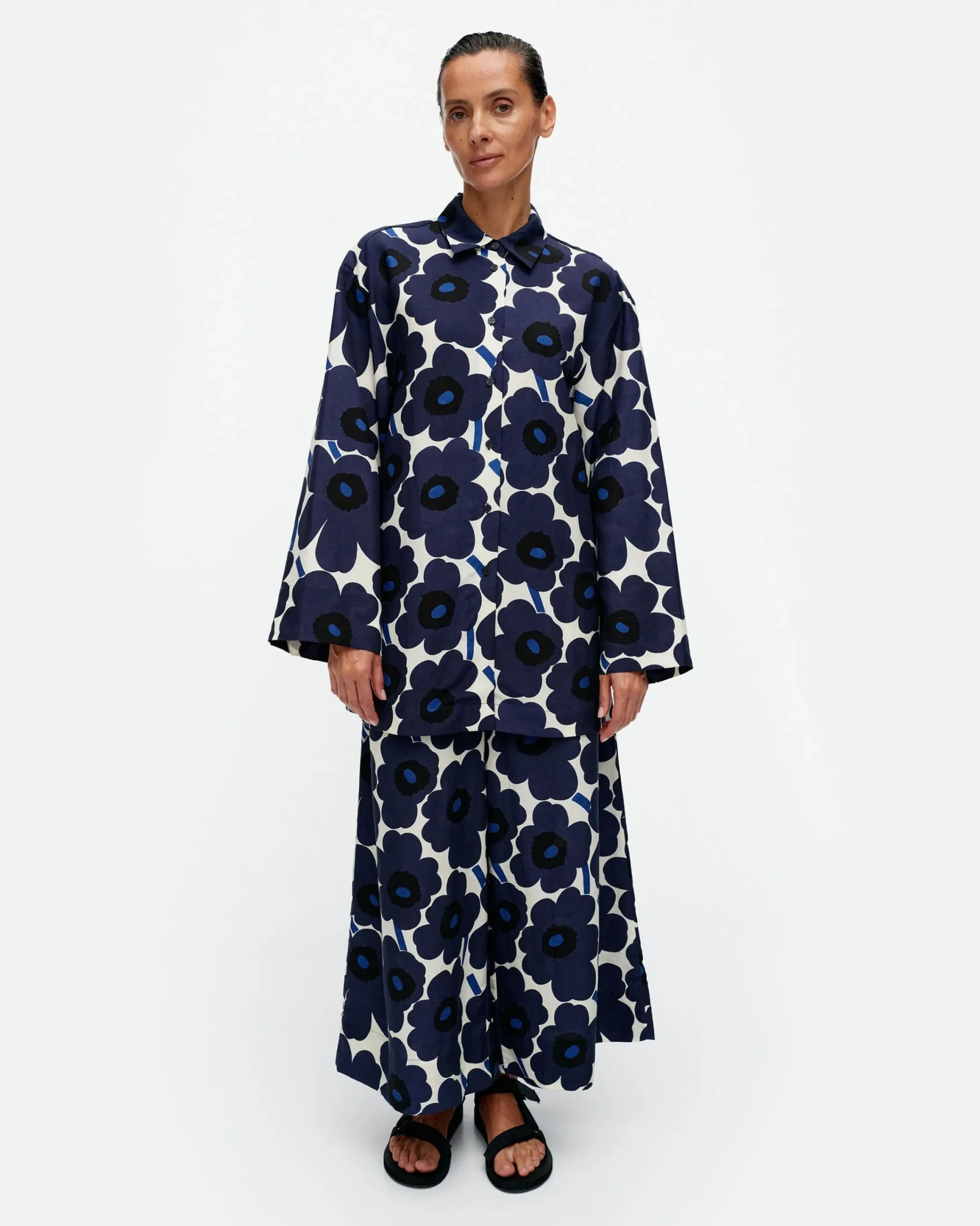 Vaatteet Marimekko Tu00F6Rmu00E4 Unikko Kuprosekoitepaita