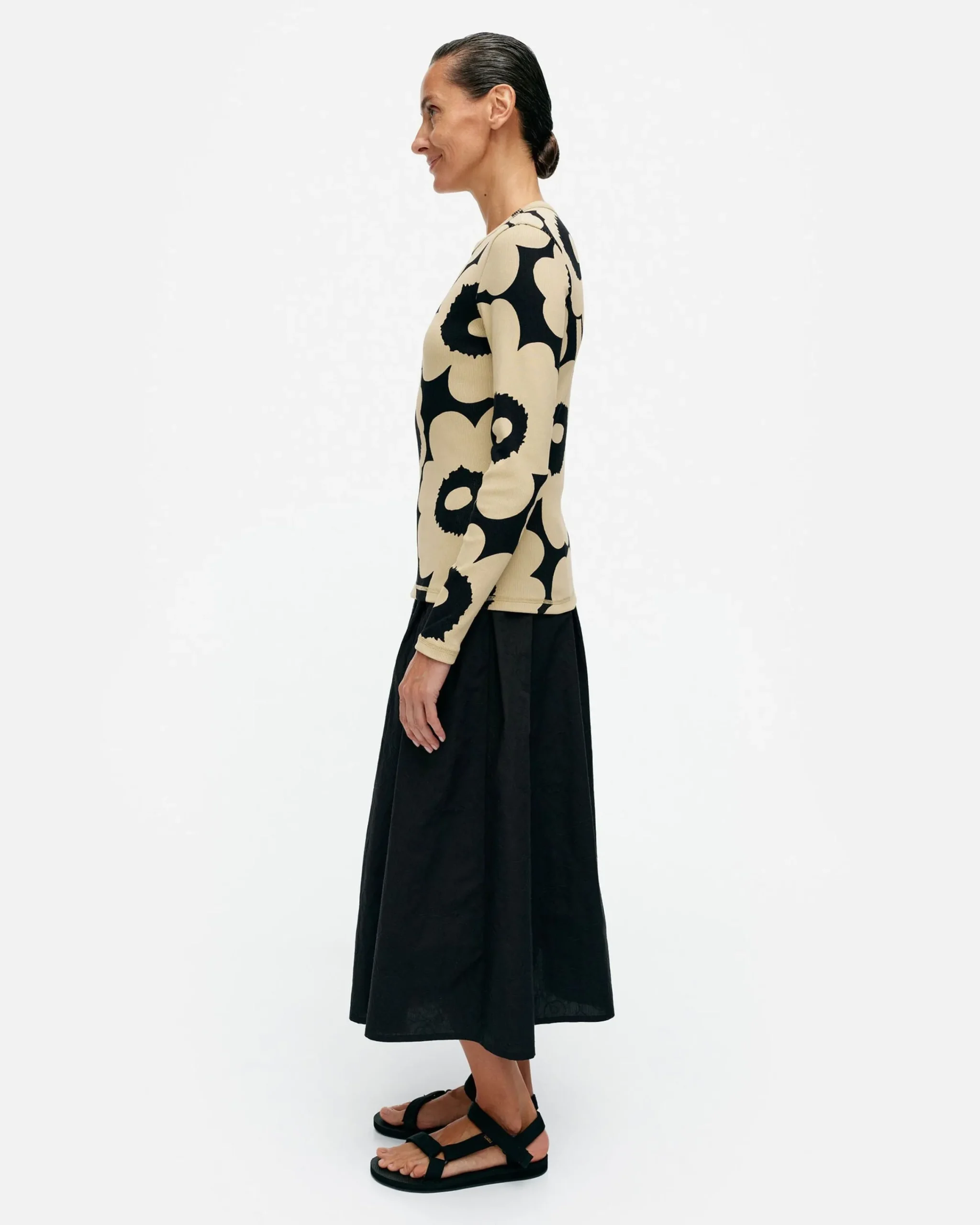 Vaatteet Marimekko Tulva Unikko Ribbipaita